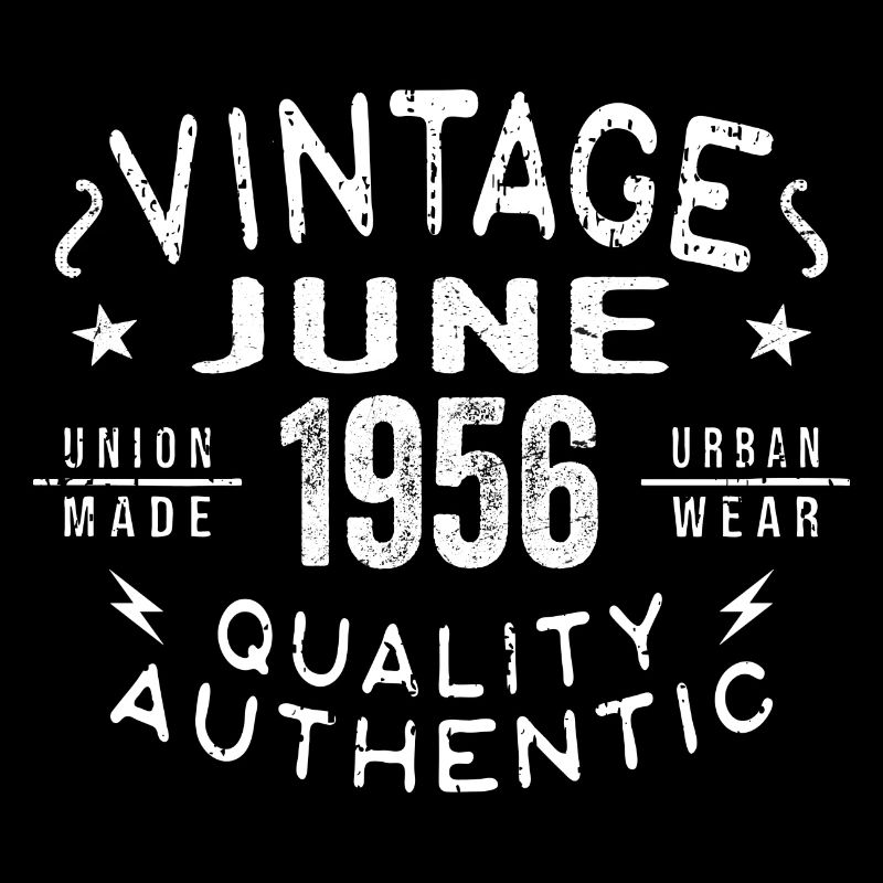 1956 Juni 1956 Jahrestag Juni 1956 Juni Geburtstag