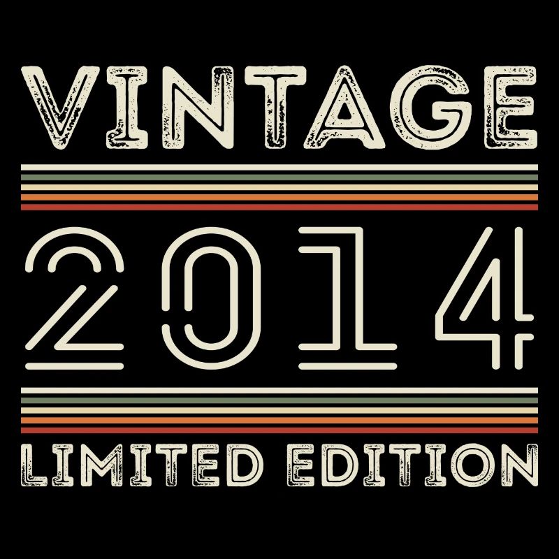 Vintage 2014 - Year 2014 Birthday Gift 2014