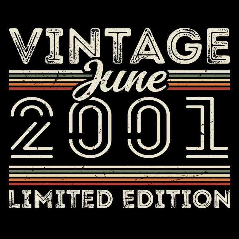 Juni 2001 Juni Geburtstagsgeschenk Juni 2001