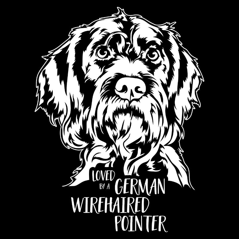 Loved by a German Wirehaired Pointer Hund Wilsigns