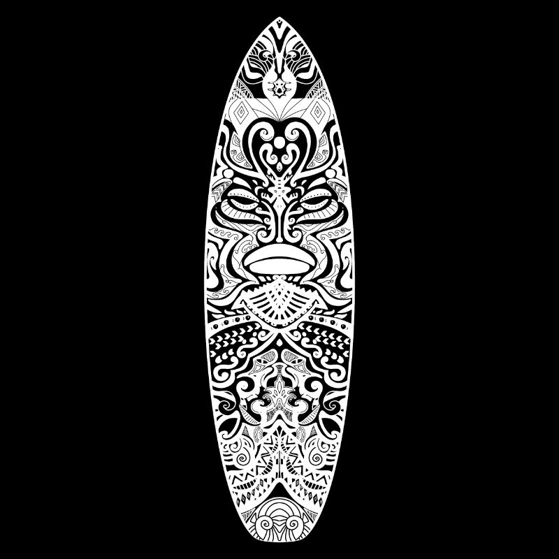 Maori Surf (version blanche)