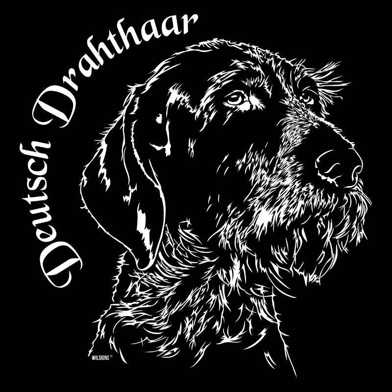 DEUTSCH DRAHTHAAR Wilsigns Jagdhund Hunde Geschenk