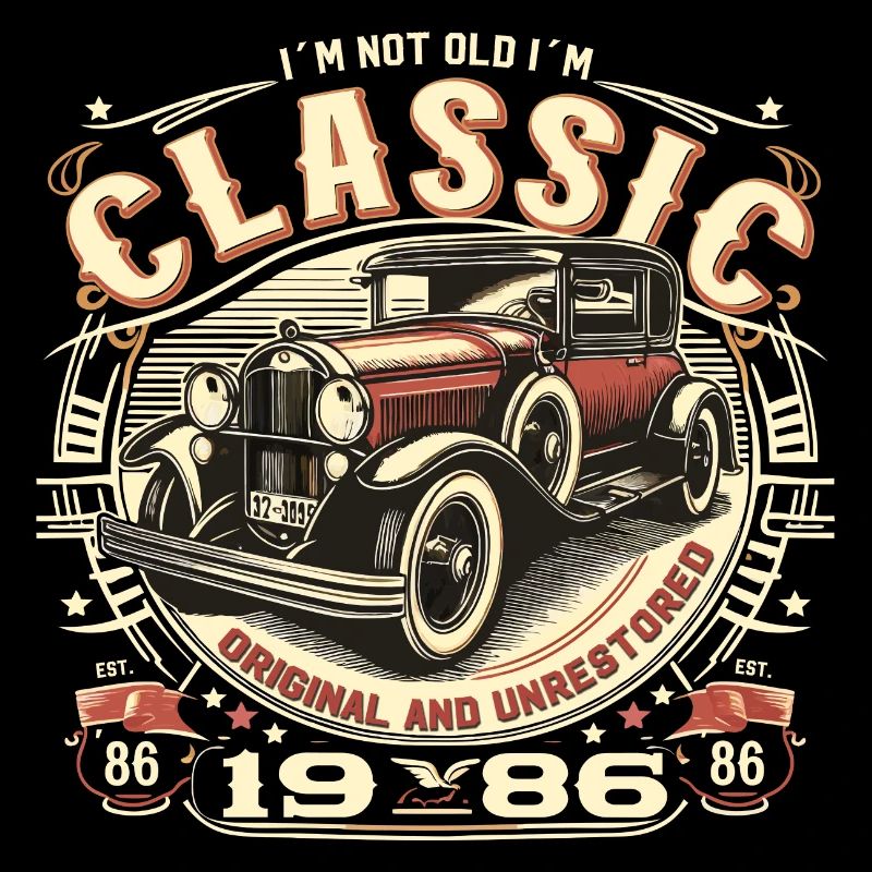 38ème Anniversaire Oldtimer 1986 PAS VIEUX CLASSIQUE