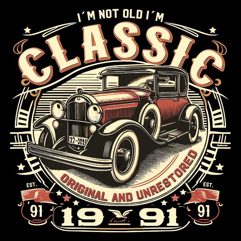 33. Geburtstag Oldtimer 1991 NOT OLD CLASSIC