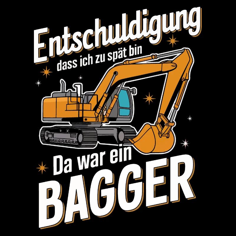 Baggerfahrer Bauarbeiter Baustelle Baumaschine
