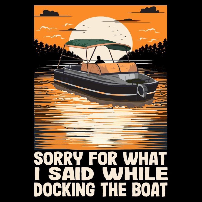 Désolé pour ce que j’ai dit en amarrant le bateau