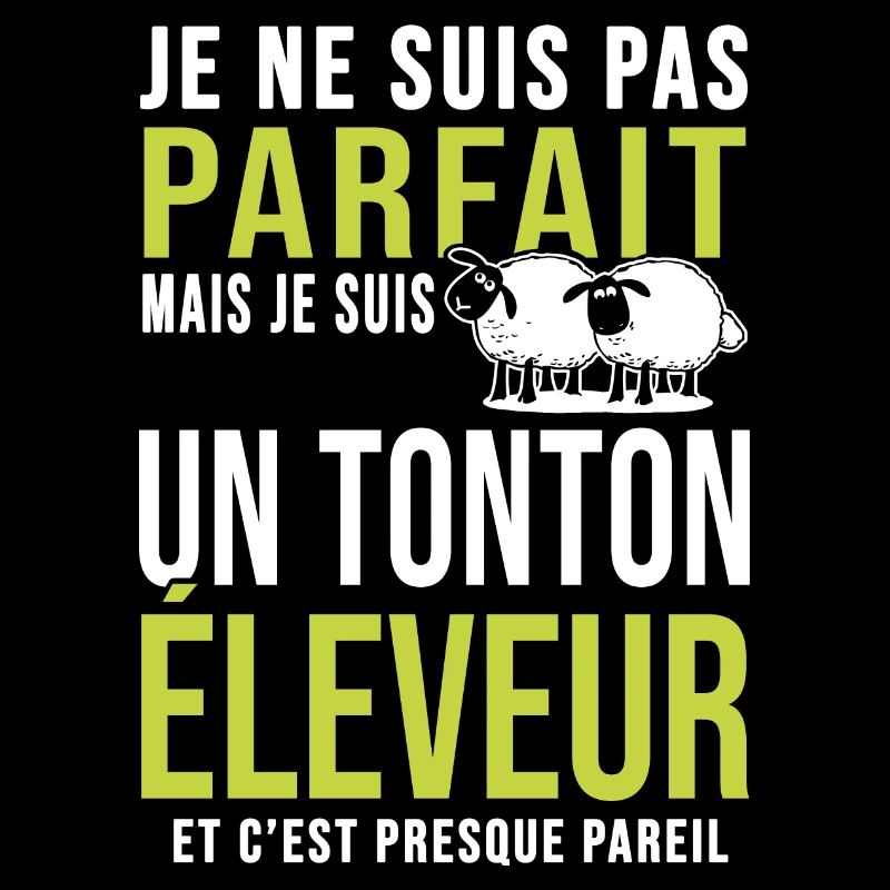 pas parfait tonton oncle éleveur brebis mouton