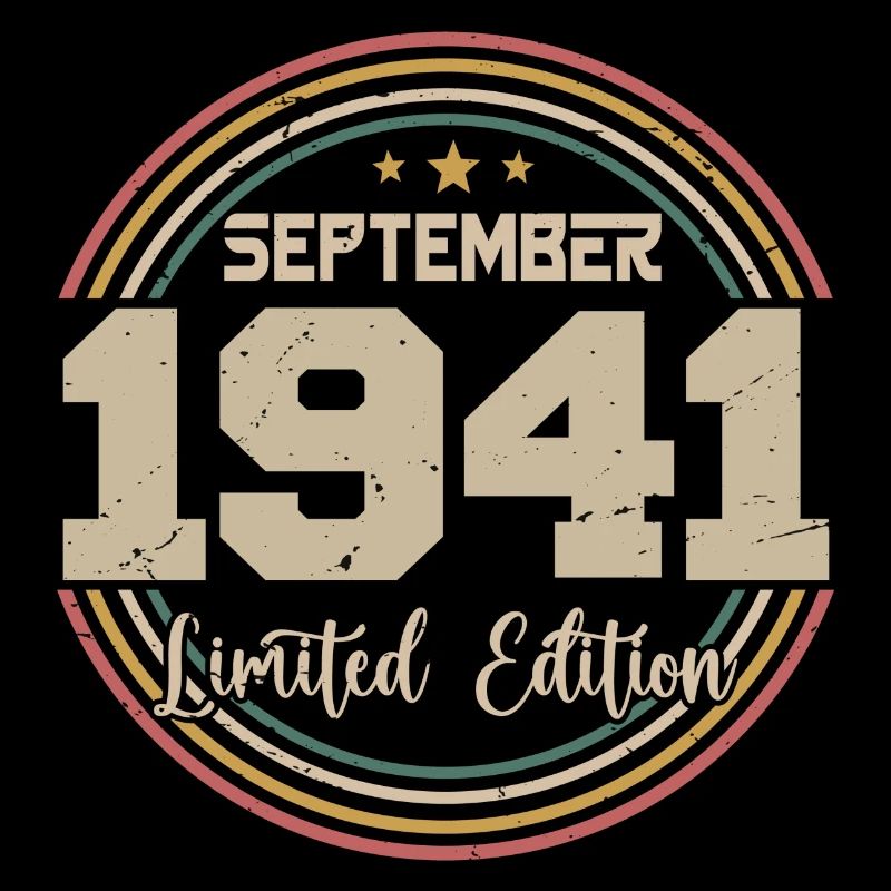 Cadeau Septembre 1941 September Birthday Gift 1941