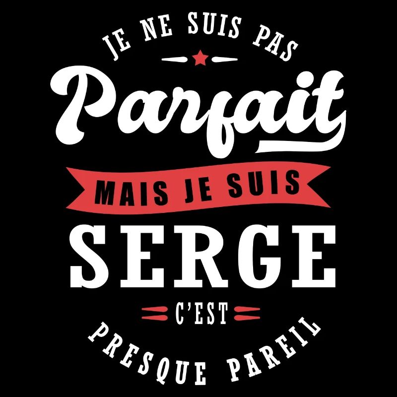 Serge Parfait Cadeau prenom serge