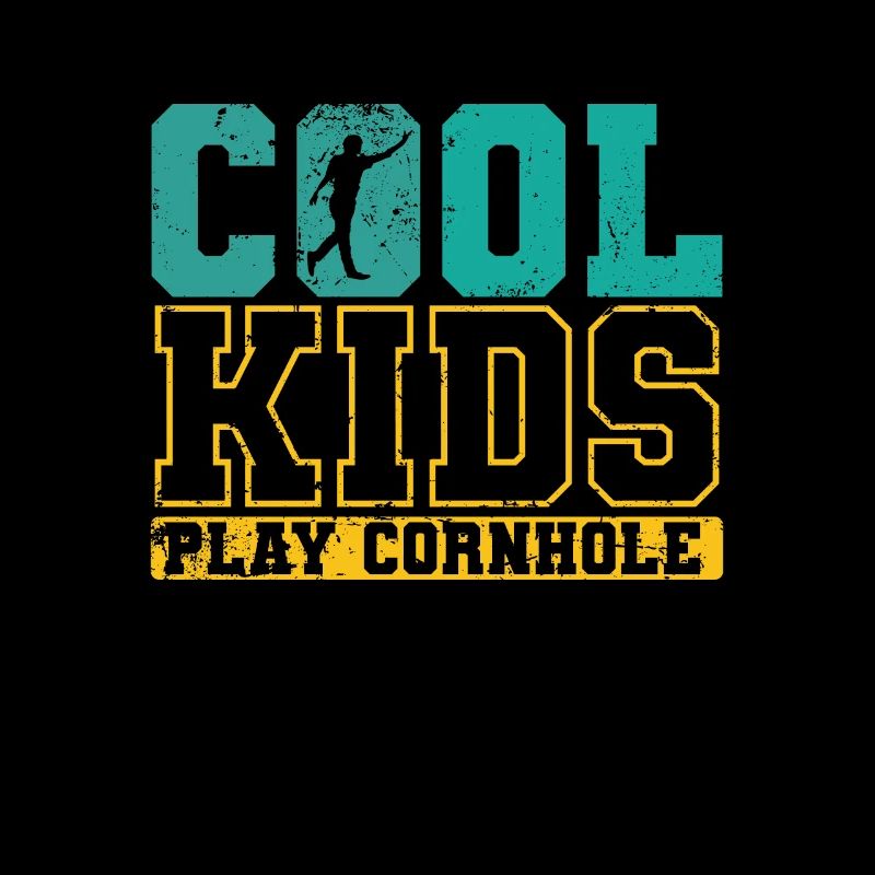 Cool Kids play Cornhole Freizeit Hobby