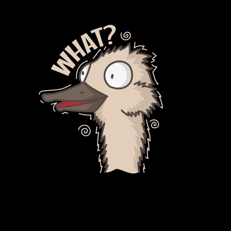 What? Strauß Vogel Tier Sprinter