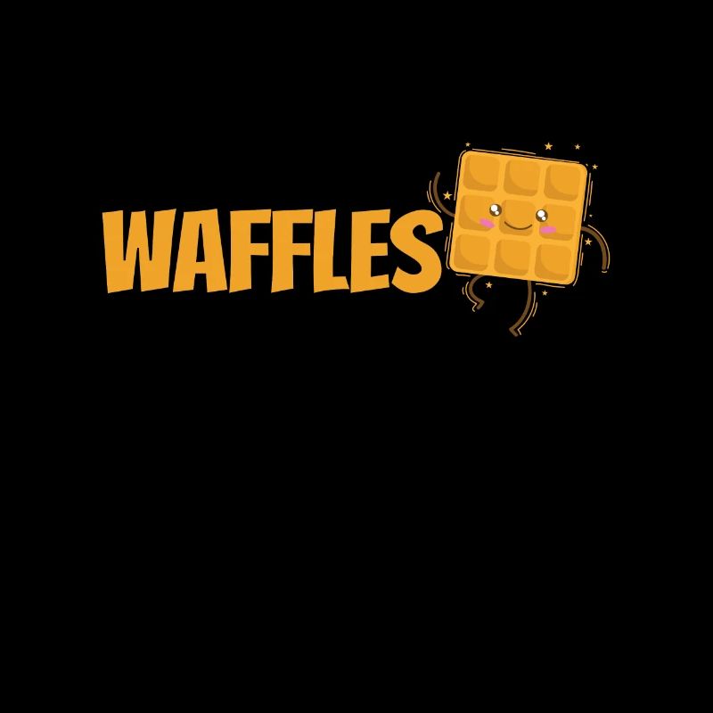 Waffles leckerer Teig wird zum Gebäck