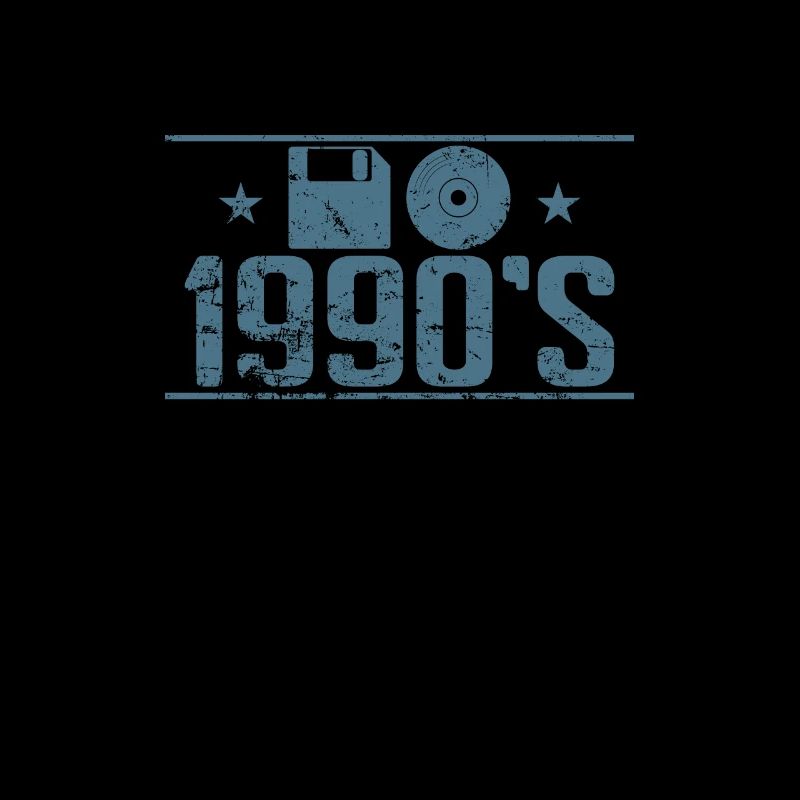 Diskette und CD 1990's Retrospeichermodul