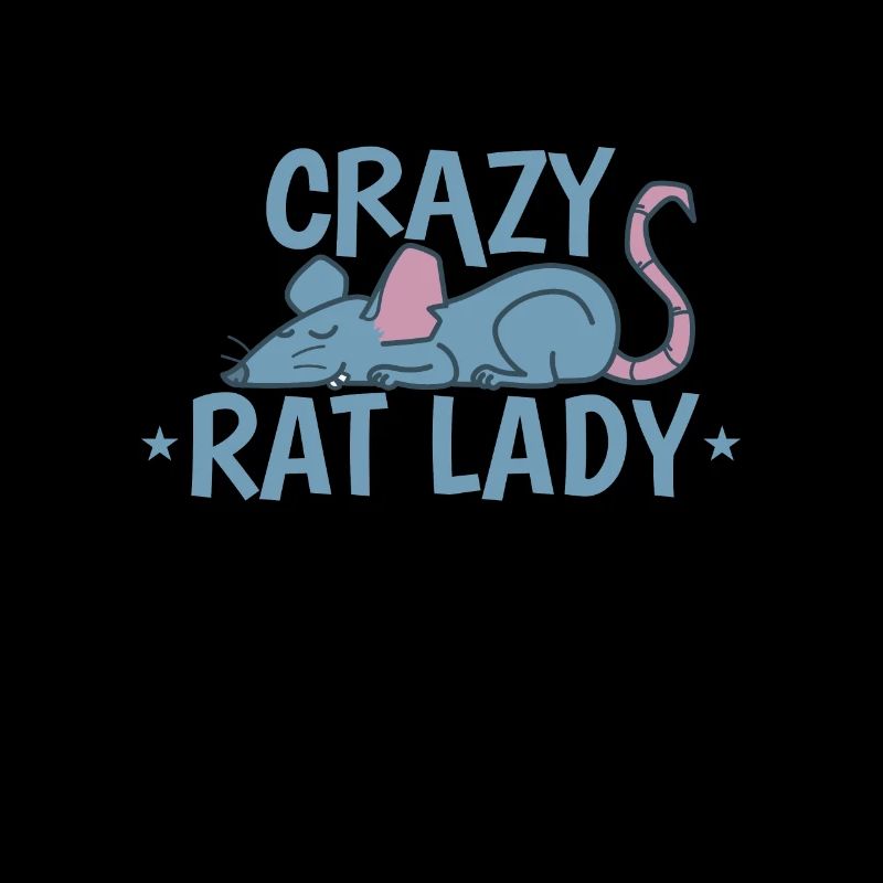 Crazy Rat Lady Rongeur de compagnie