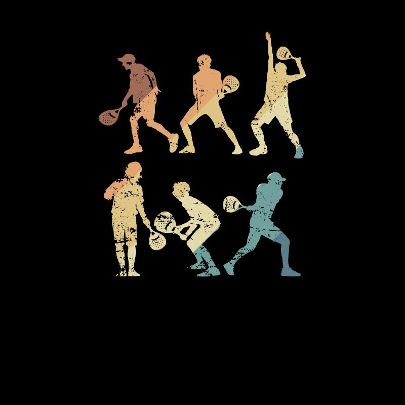 various padel tennis players
