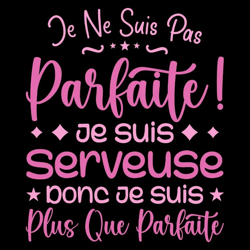 Une Serveuse plus que parfaite, métier de rêve