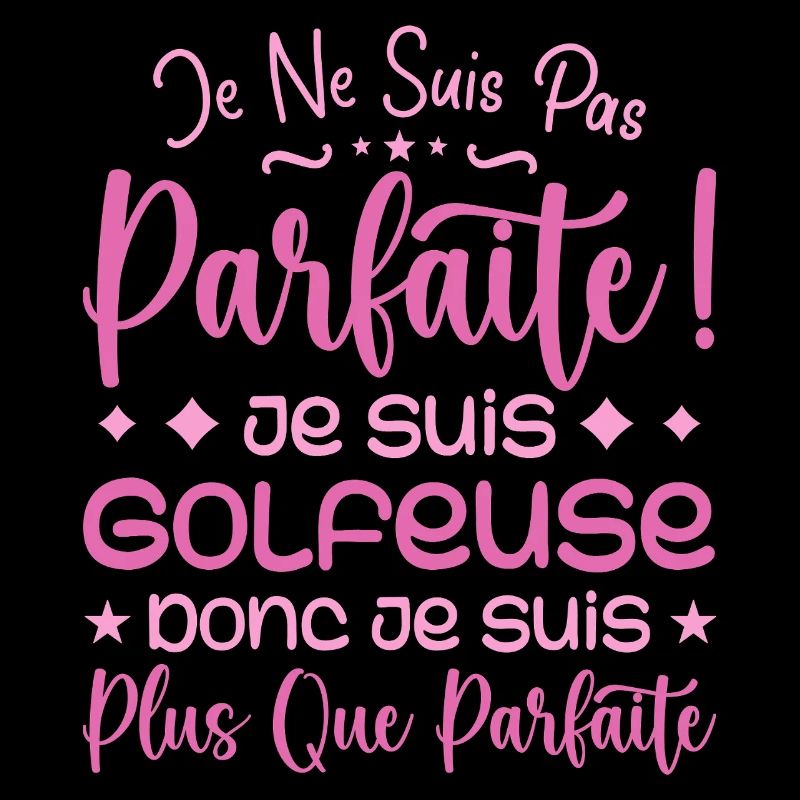 Une Golfeuse plus que parfaite, métier de rêve