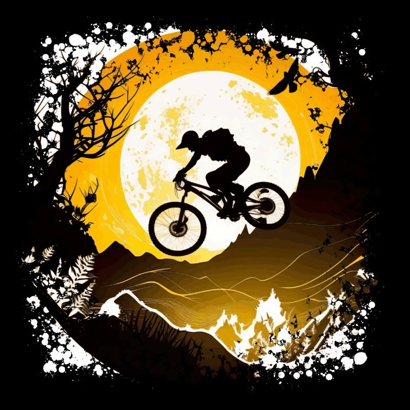 Freestyle mountain biking, associated with risks