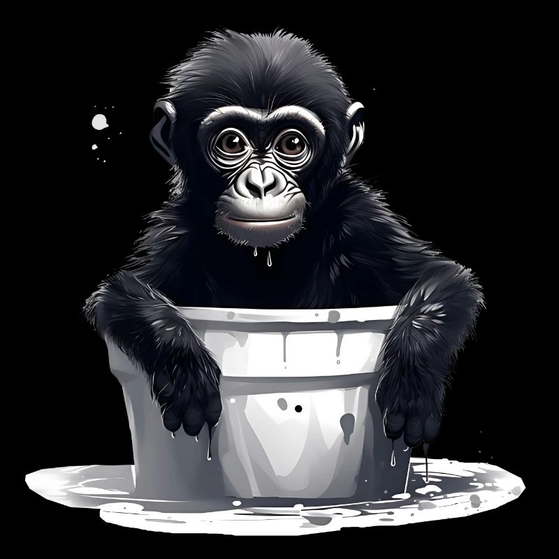 A monkey defies climate change