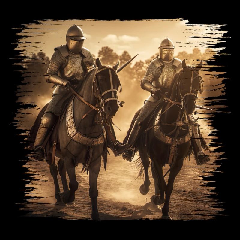 Geschicklichkeit eines Ritters im Turnier