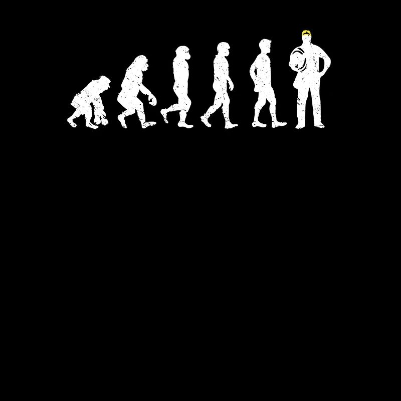 Elektriker Evolution Geschenk