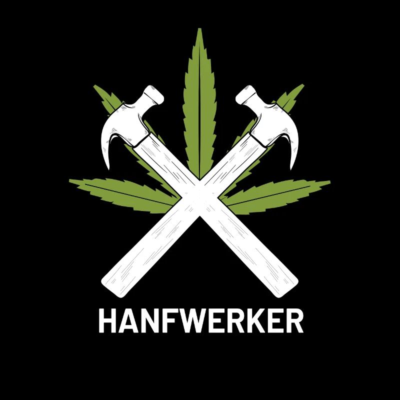 Hanf Weed Gras Marihuana Hanfwerker Zimmerer Zimme