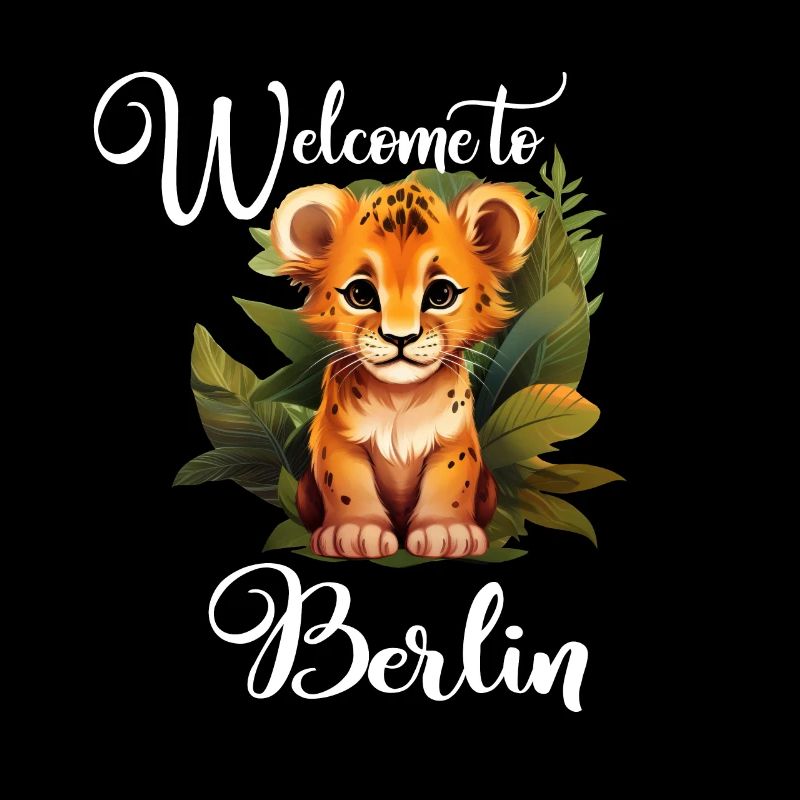 "Welcome to Berlin" Löwe - Stadtleben mit einem