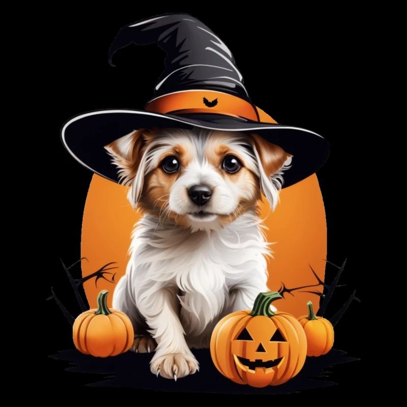 Chien d’Halloween