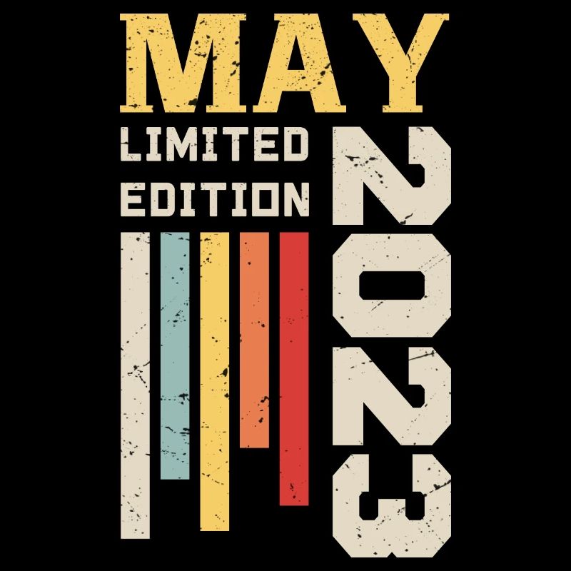 May 2023 - Birthday gift born in May 2023 May