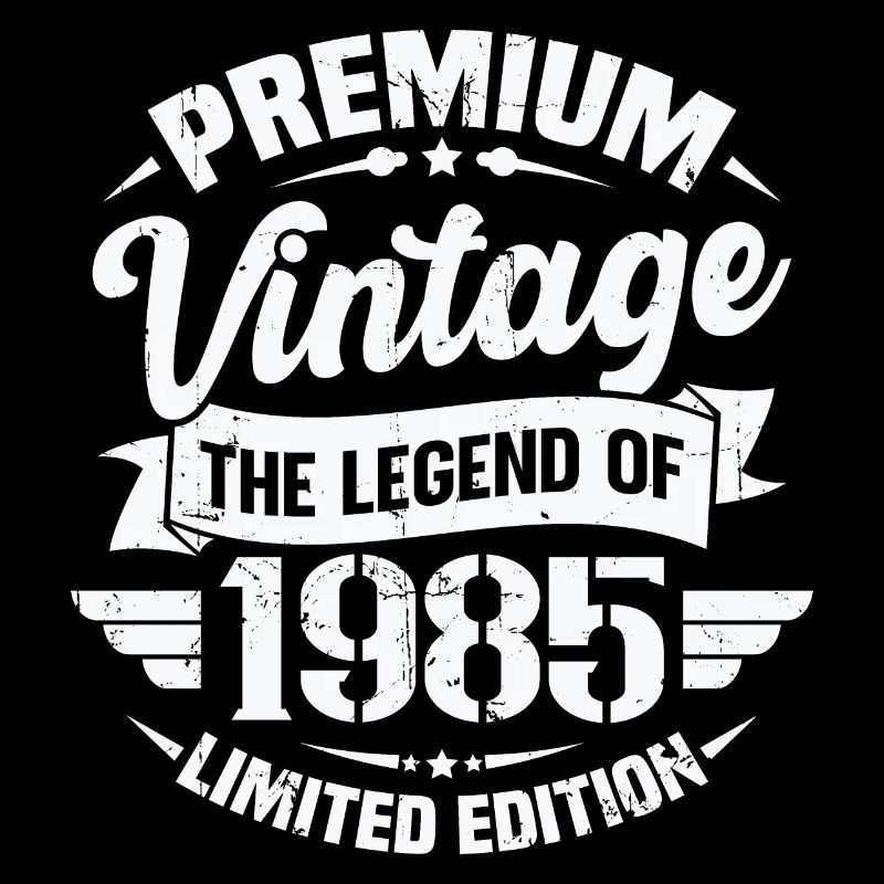 Vintage 1985 Édition Limitée
