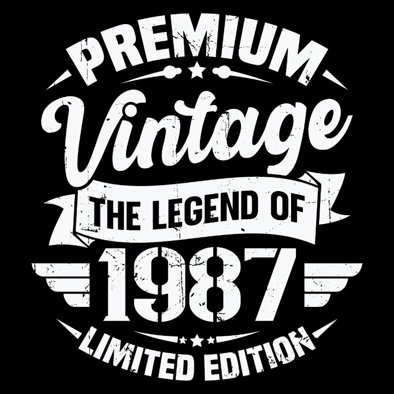 Vintage 1987 Édition Limitée