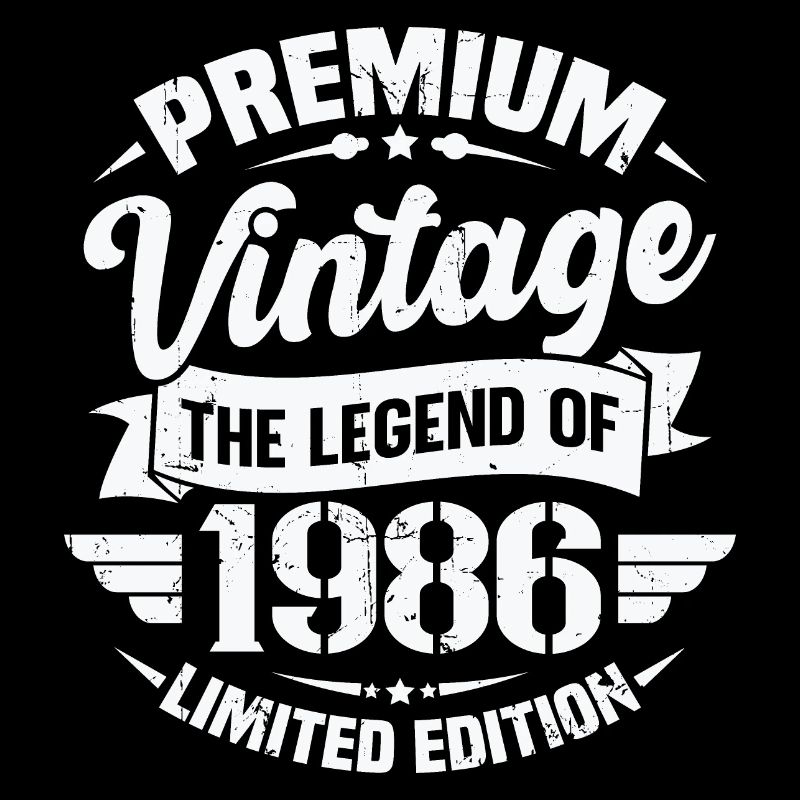 Vintage 1986 Édition Limitée