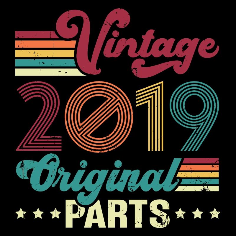Vintage 2019 Original, Geburtstagsgeschenk