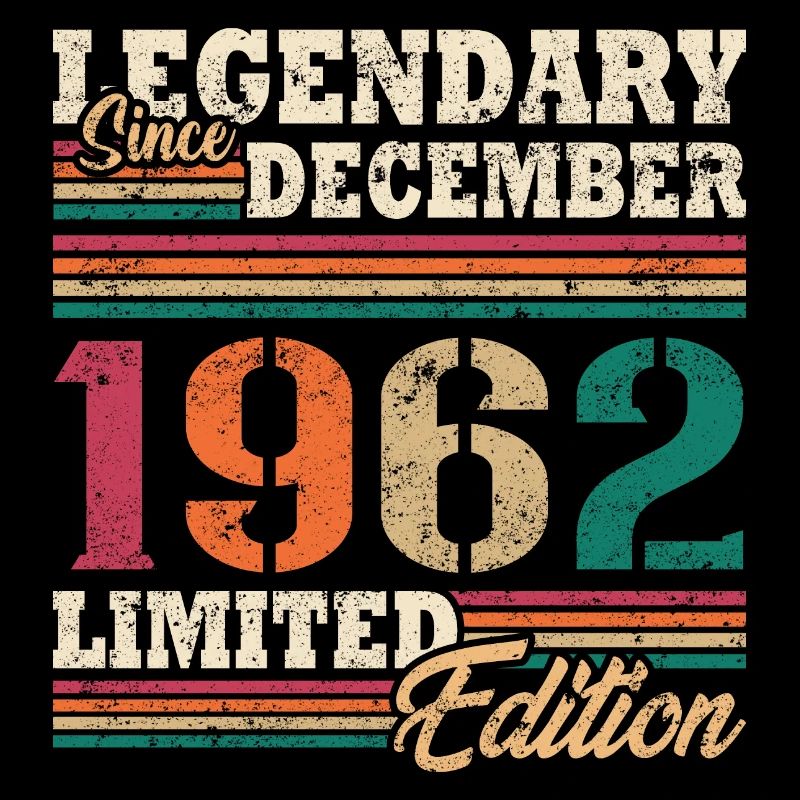 Légendaire Décembre 1962 édition limitée
