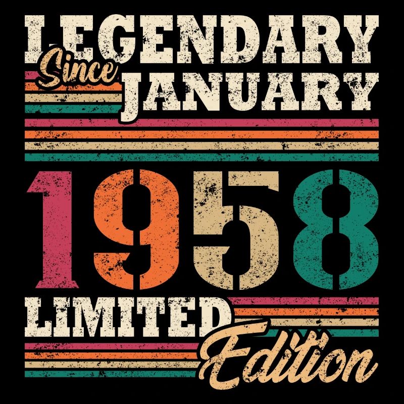 Legendary January 1958 limited edition