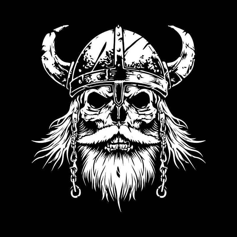 Crâne Viking Valhalla