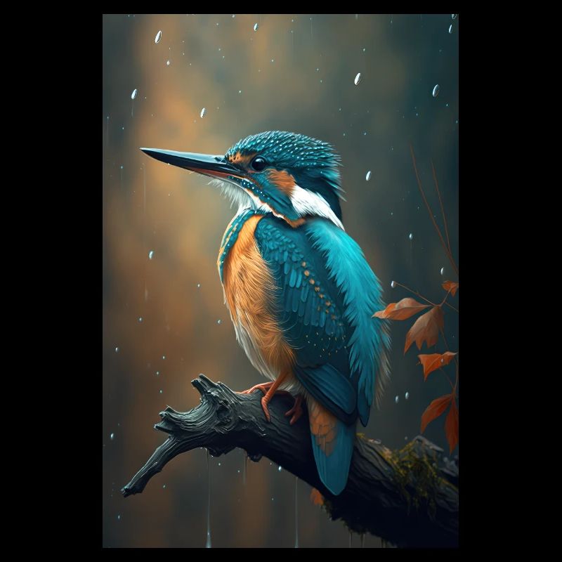 Eisvogel Kingfisher Vogel oiseau amoureux