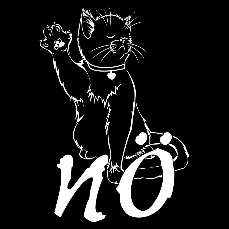 Heute nicht Nö Katze Geschenk