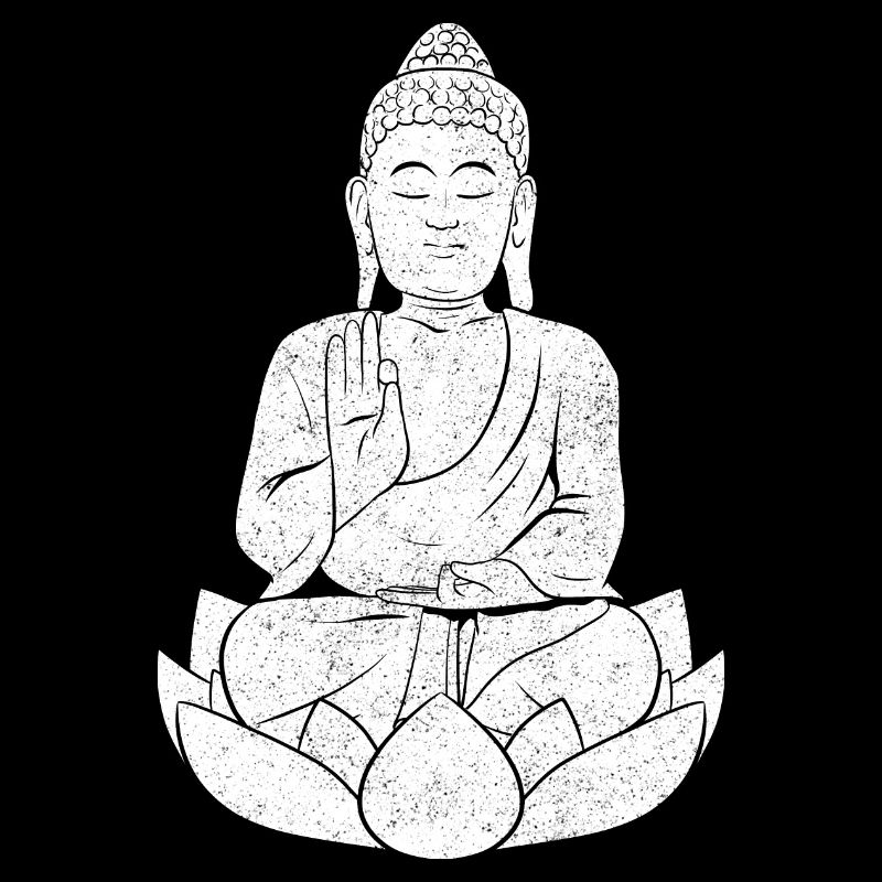 Buddha Mönch Namaste Buddhismus I Geschenk