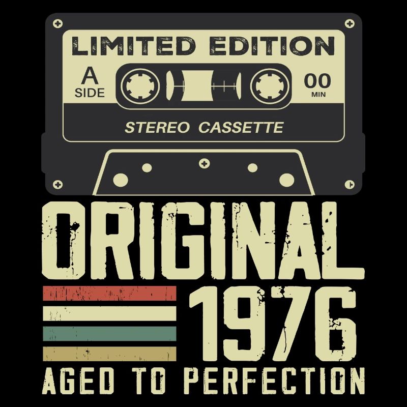 48th Retro Style Anniversary Gift 1976