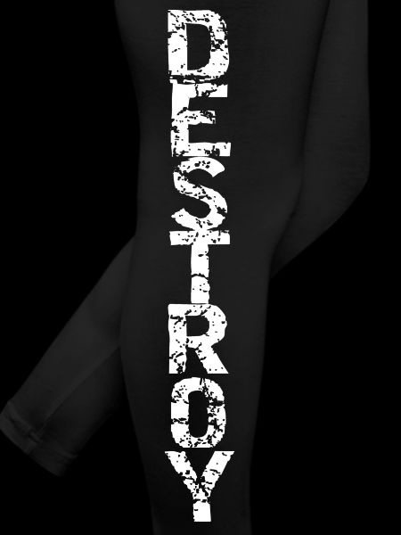 Destroy in white