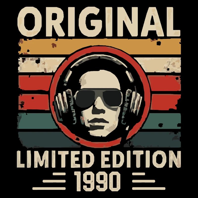Original 1990 Retro Anniversary 1990 Vintage 1990