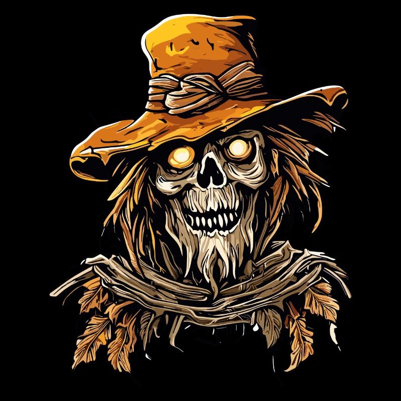 Vogelscheuche / Erntehelfer / Maisfeld / Feld