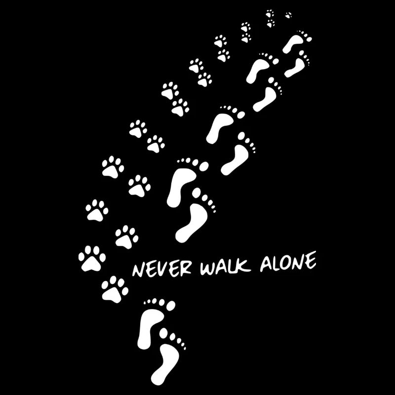 Never Walk Alone - Spuren