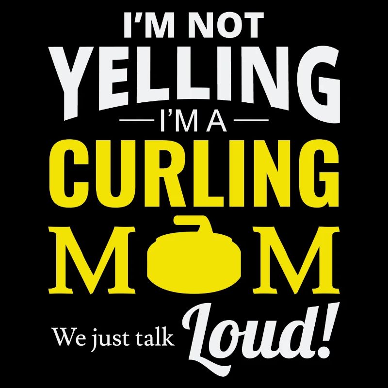Curling Mama Winter Eissport Curler Muttertag