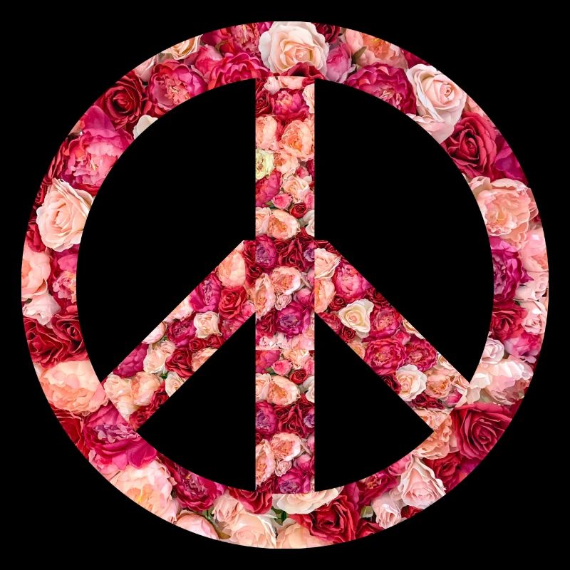 Friedenszeichen Rosen