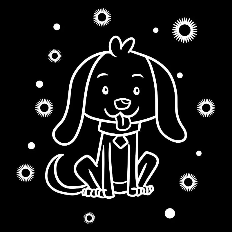 petit bébé chien mignon