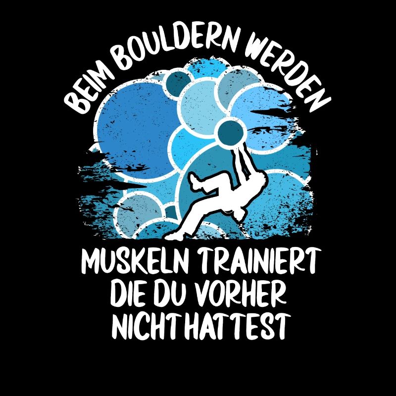 Vintage Bouldern Boulderer Klettern Kletterer