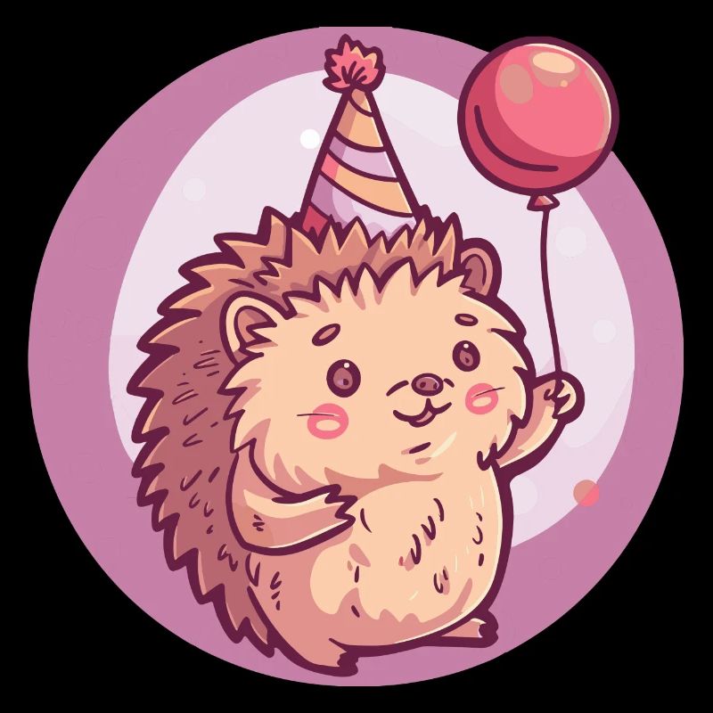 Hérisson Anniversaire Bande Dessinée