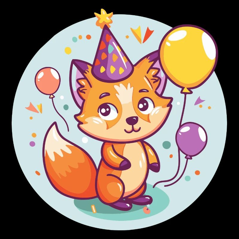 Fuchs Geburtstag Comic